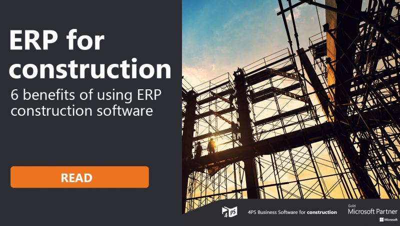 ERP: 6 benefits for your construction business