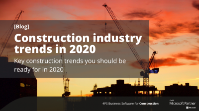 Blog: Construction industry trends in 2020