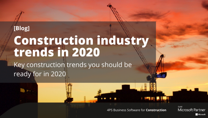 Blog: Construction industry trends in 2020