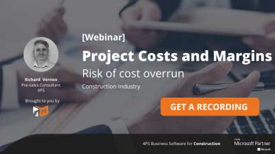 Webinar recording: Project Costs & Margins